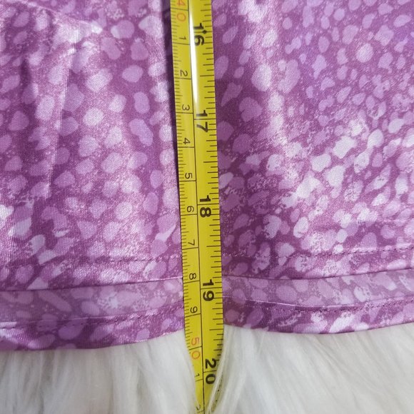 La Vie en Rose 🆕️ Purple Babydoll Satin Chemise XL - Picture 4 of 15